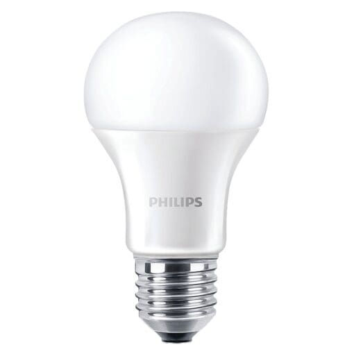 5x Philips CorePro 12.5W LED E27 Non-Dimmer Frosted Lamp 4000K Cool Wh 488116