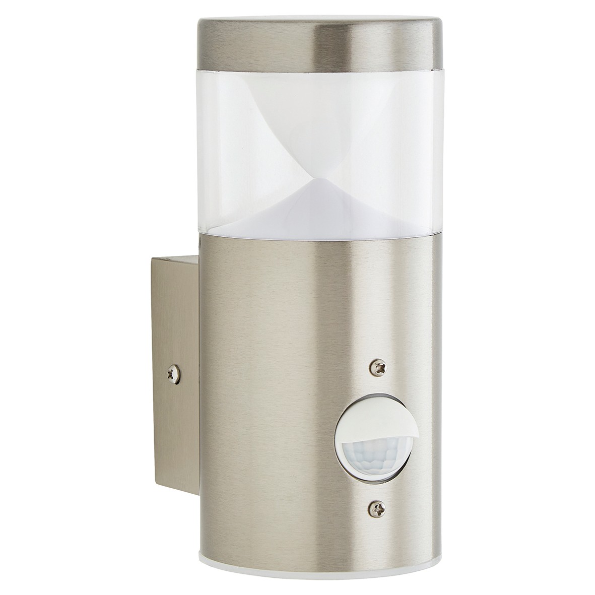 Forum Zinc Pollux 4W LED Outdoor Wall Light with PIR - IP44 - 3000K War 491586