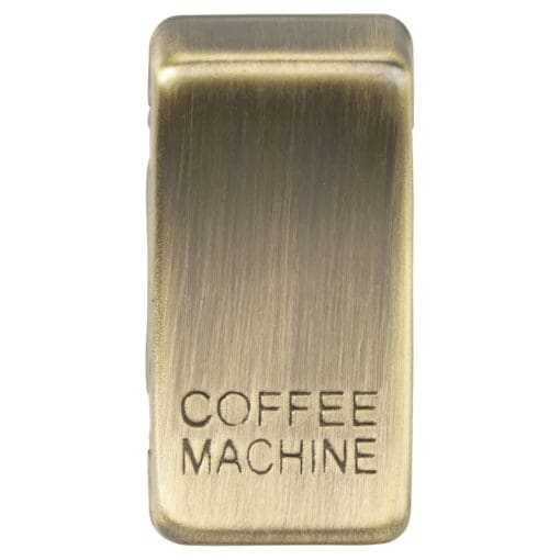 Knightsbridge Printed Grid Switch Rocker - Coffee Machine - Antique Bra 492351