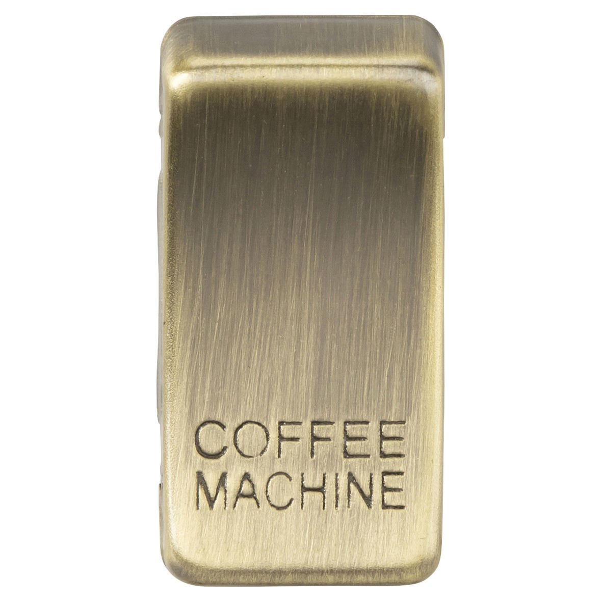 Knightsbridge Printed Grid Switch Rocker - Coffee Machine - Antique Bra 492351