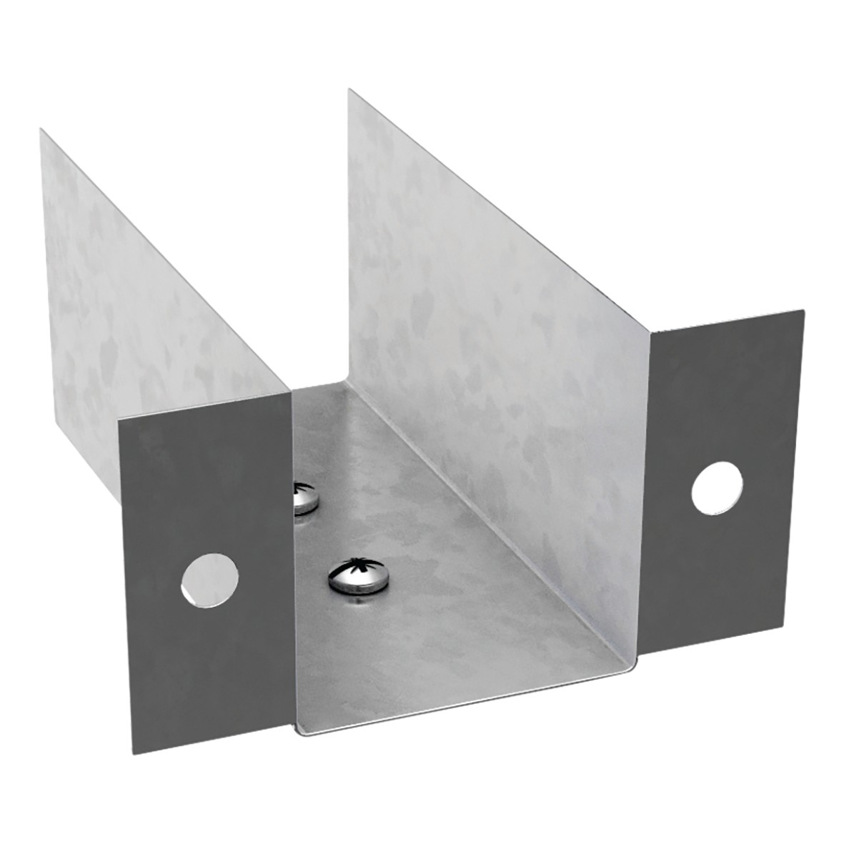 Trench Lighting Trunking Outlet Flange - Pre-Galvanised 493405