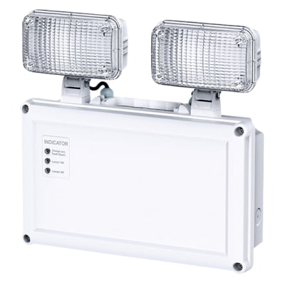 Ovia Newem 6W LED Emergency Twin Spot - IP65 - 6500K Daylight 493462