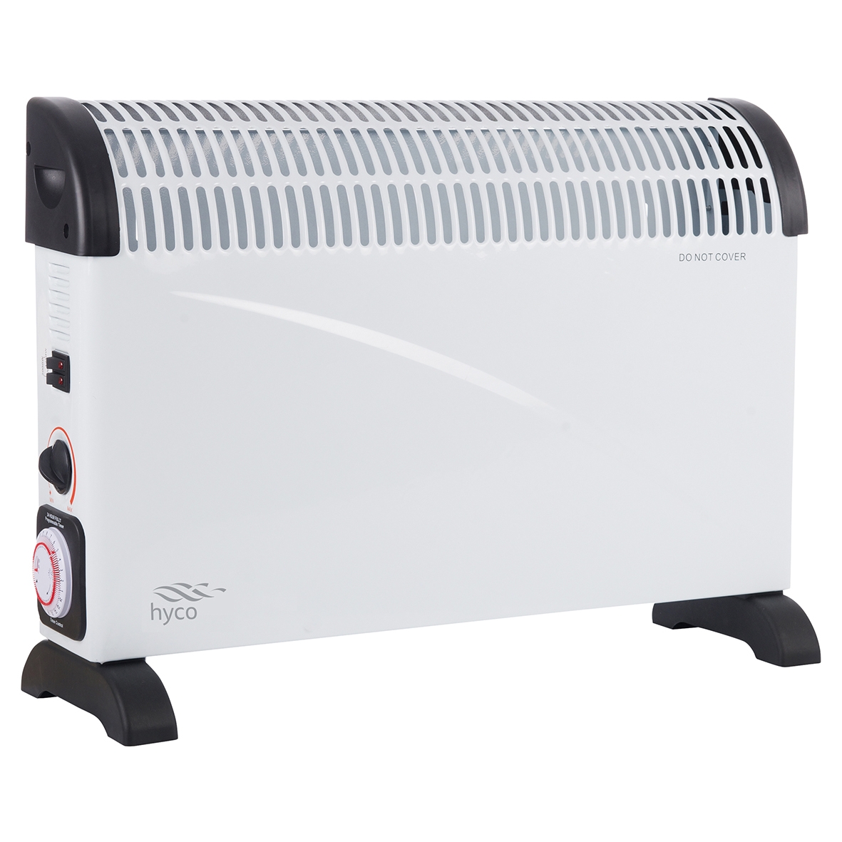Hyco Scirocco 2kW Electric Convector Portable Heater with Timer 495021