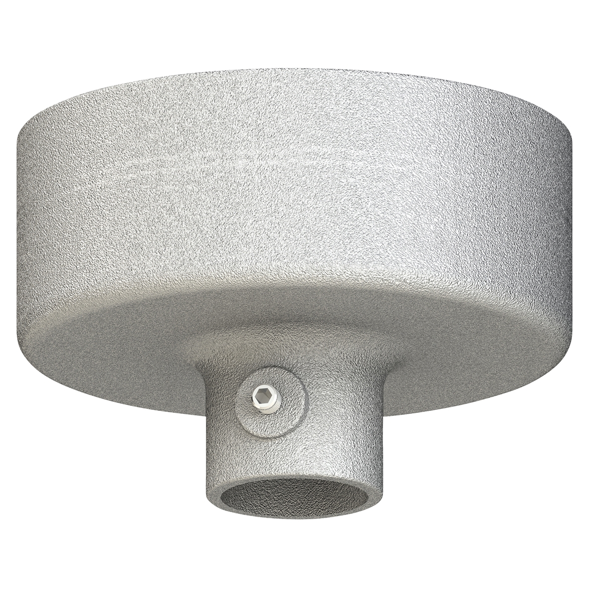 Metpro Conlok Steel Conduit 1 Way Back Outlet Terminal Box - 20mm - Gal 506278