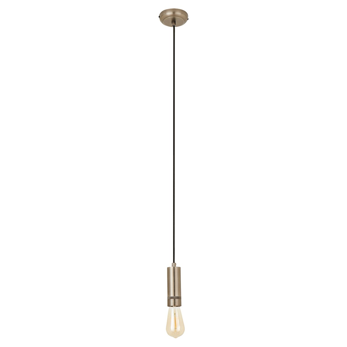 Forum Rimini Large Ceiling Light Pendant - Pewter 508892