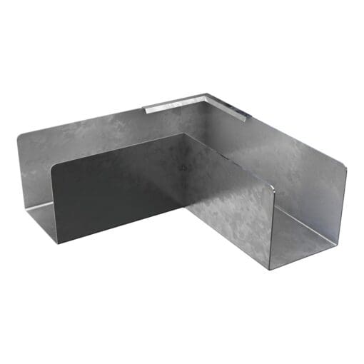 Trench Lighting Trunking 90Â° Flat Bend - Pre-Galvanised 509953