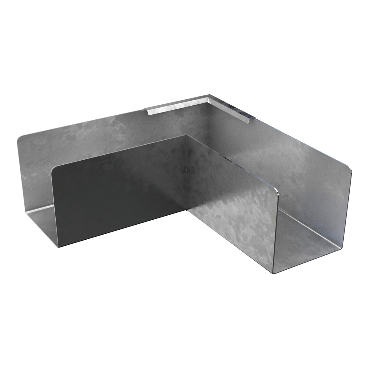 Trench Lighting Trunking 90° Flat Bend - Pre-Galvanised 509953