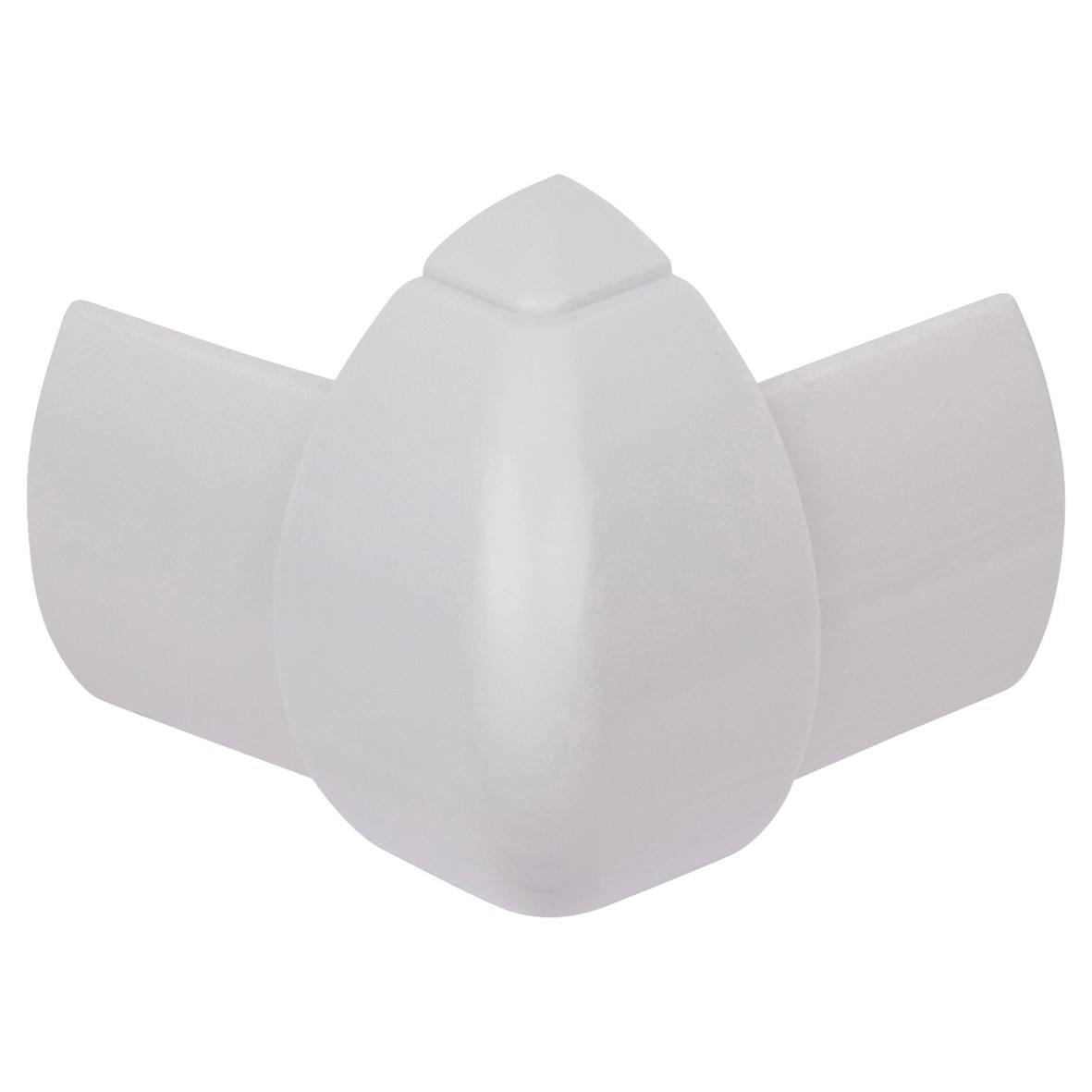 10x D-Line External Bend - 50 x 25mm - Clip-Over - White 512373