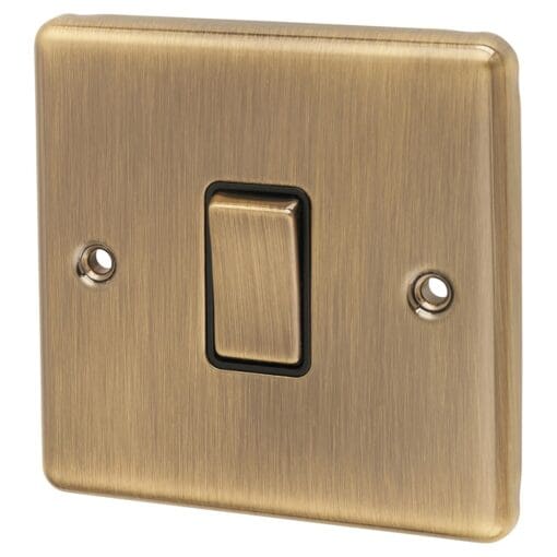 Eurolite Enhance Decorative 10A 1 Gang Intermediate Light Switch - Anti 512911
