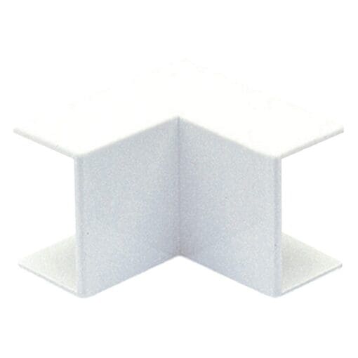 MK Ega Mini PVC-U Internal Corner 40x16mm - White - Pack 5 518229