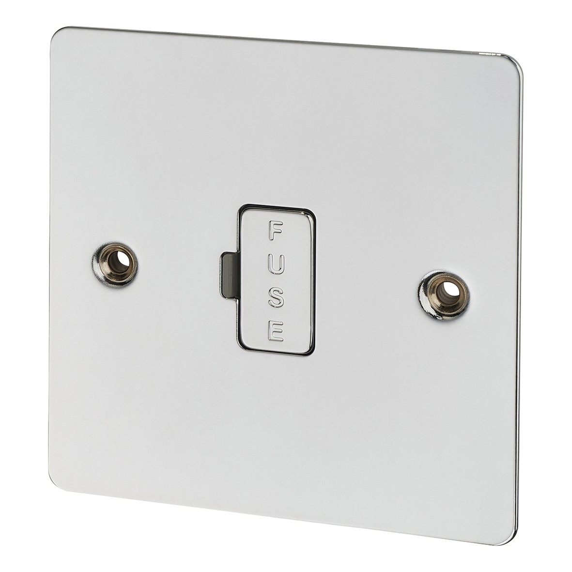 BG Flatplate Screwed 13A Fused Connection Unit Unswitched with Power In 518319