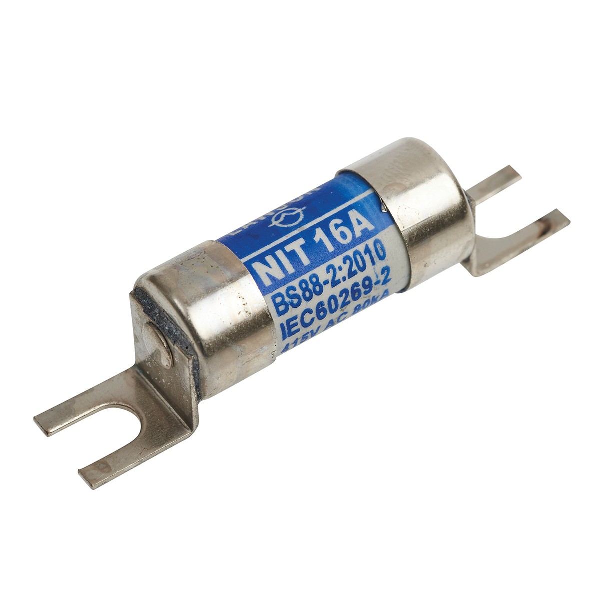10x 16A 400/415V NIT Industrial Fuse-Links with Bolt Connections 532723