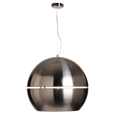 Altro Torino Small Ceiling Light Globe Pendant - Satin Nickel 535195