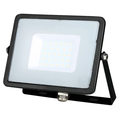 V-TAC 30W SMD LED Floodlight - 6400K Daylight - Black 535378