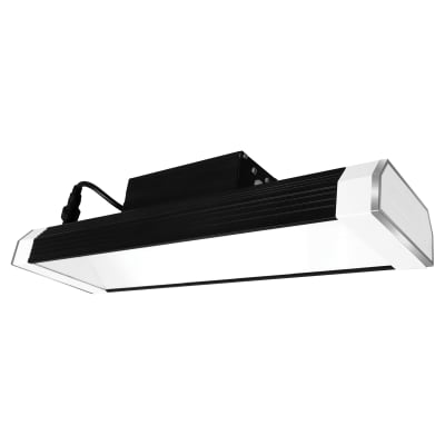 Eterna 30W LED Low Bay Fitting Black with White Caps - IP40 - 4000K 537622