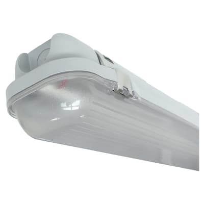 Eterna 30W LED Single Weatherproof Batten With Emergency/Microwave Sens 537775