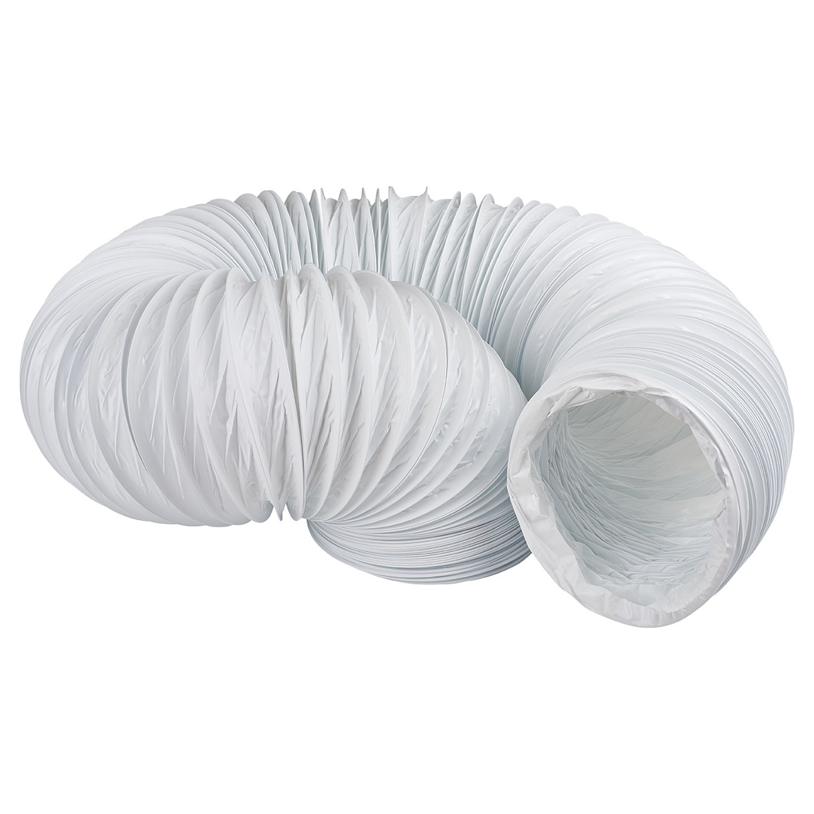Blauberg Blauflex White PVC Ducting 100mm dia x 6m 542264