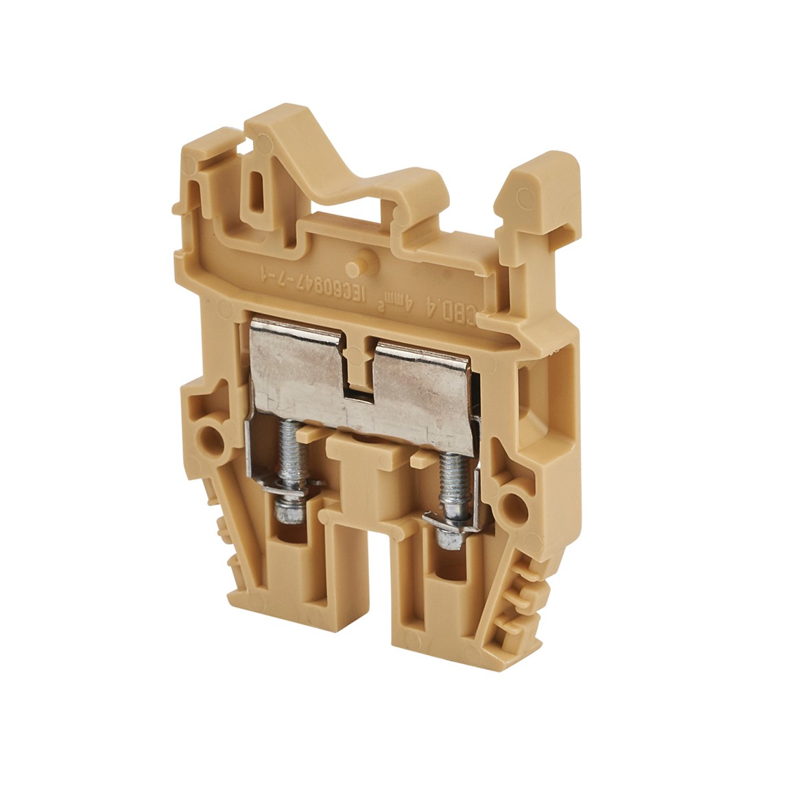 10x DIN rail terminal block 4mm 549214