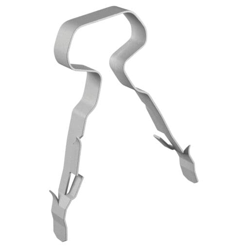 LINIAN Twin & Earth Clip - 6mm - Grey - Pack 100 549646