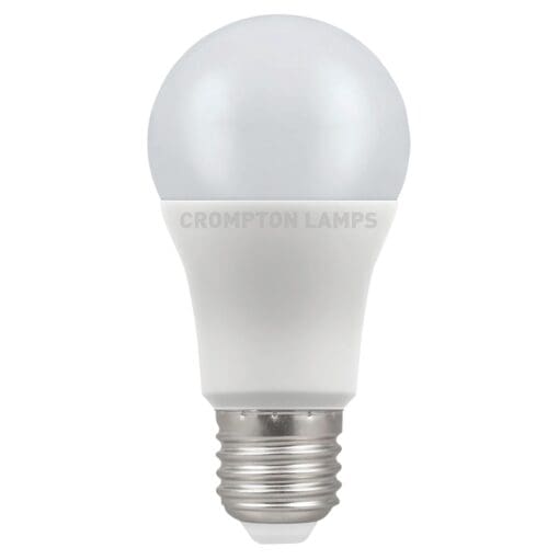 5x Crompton 11W ES LED Thermal Plastic GLS Lamp - 6500K Daylight 556994