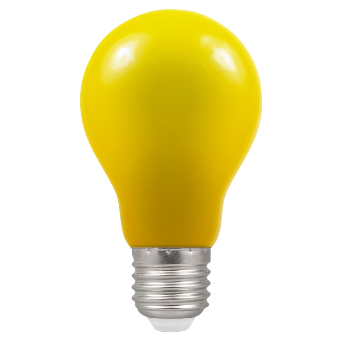 5x Crompton 4177 1.5W LED GLS Coloured Lamp - E27 - Yellow 565024