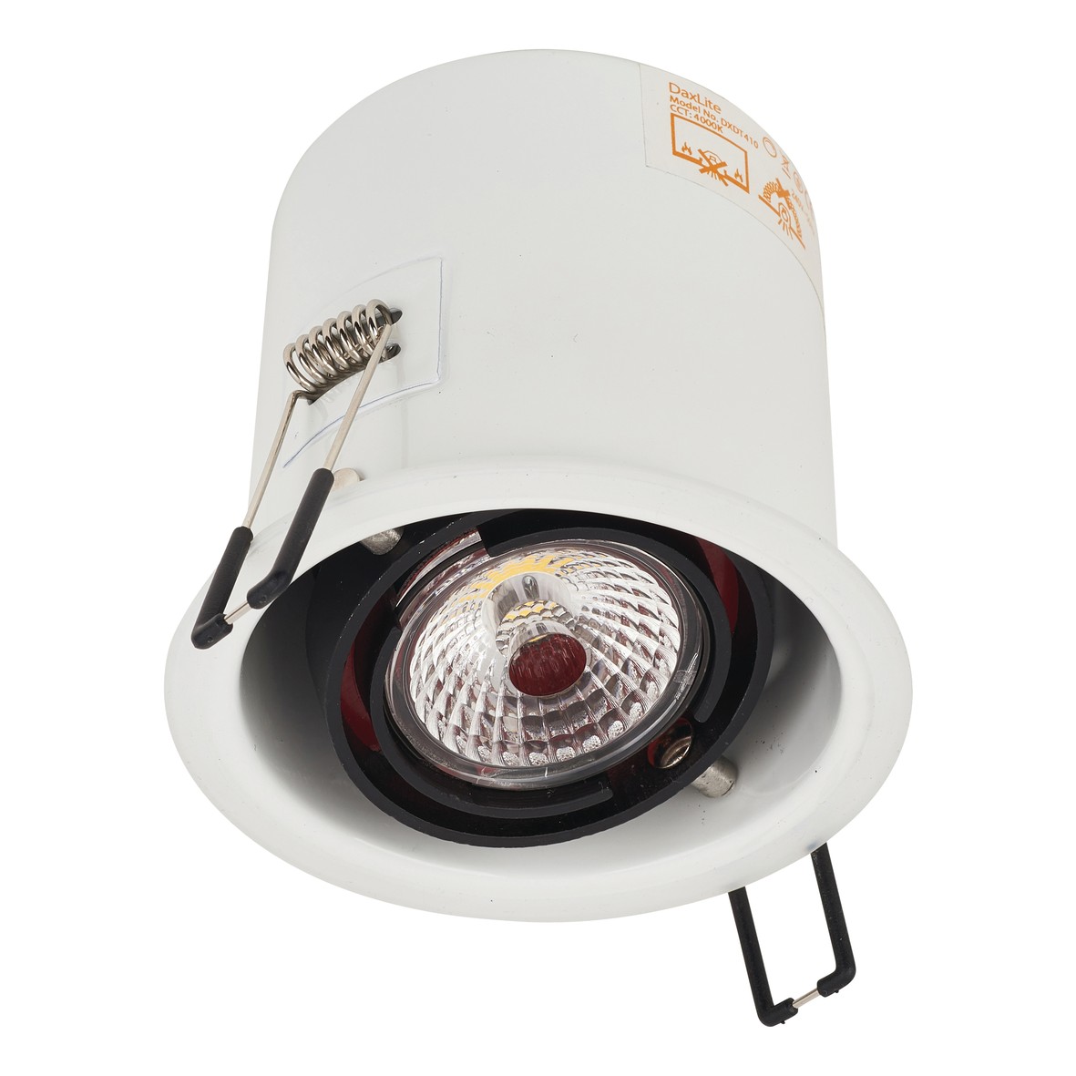 Daxlite 10W LED Tilt Dimm Downlight - Cool White 565154