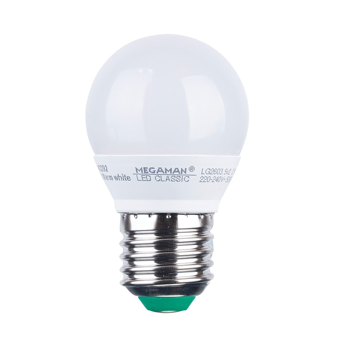 3.5W ES LED Golf Ball Lamp - Warm White 575188