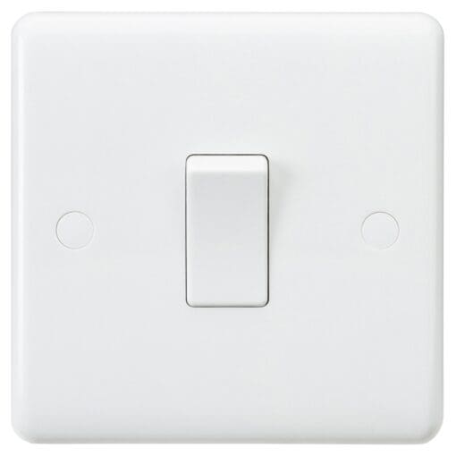 Knightsbridge 10AX 1 Gang Intermediate Light Switch White 579295