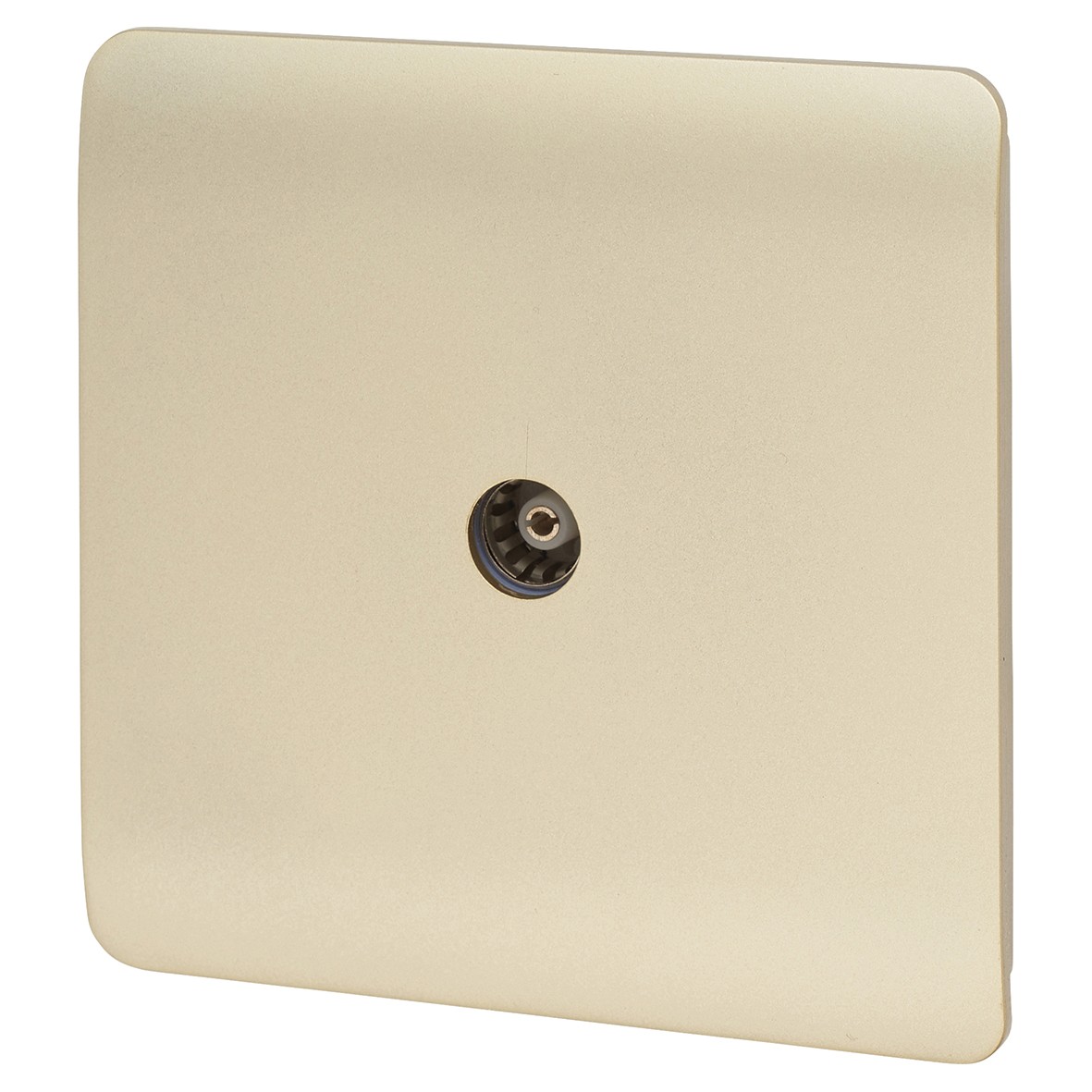 Trendi TV Co-axial Socket - Gold 582335