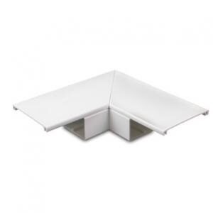 MAXI TRUNKING FLAT ANGLE 75 X 75MM - WHITE 590259