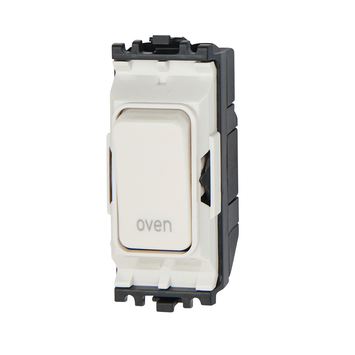 MK 20A Double Pole Printed Grid Switch - Oven - White 593134