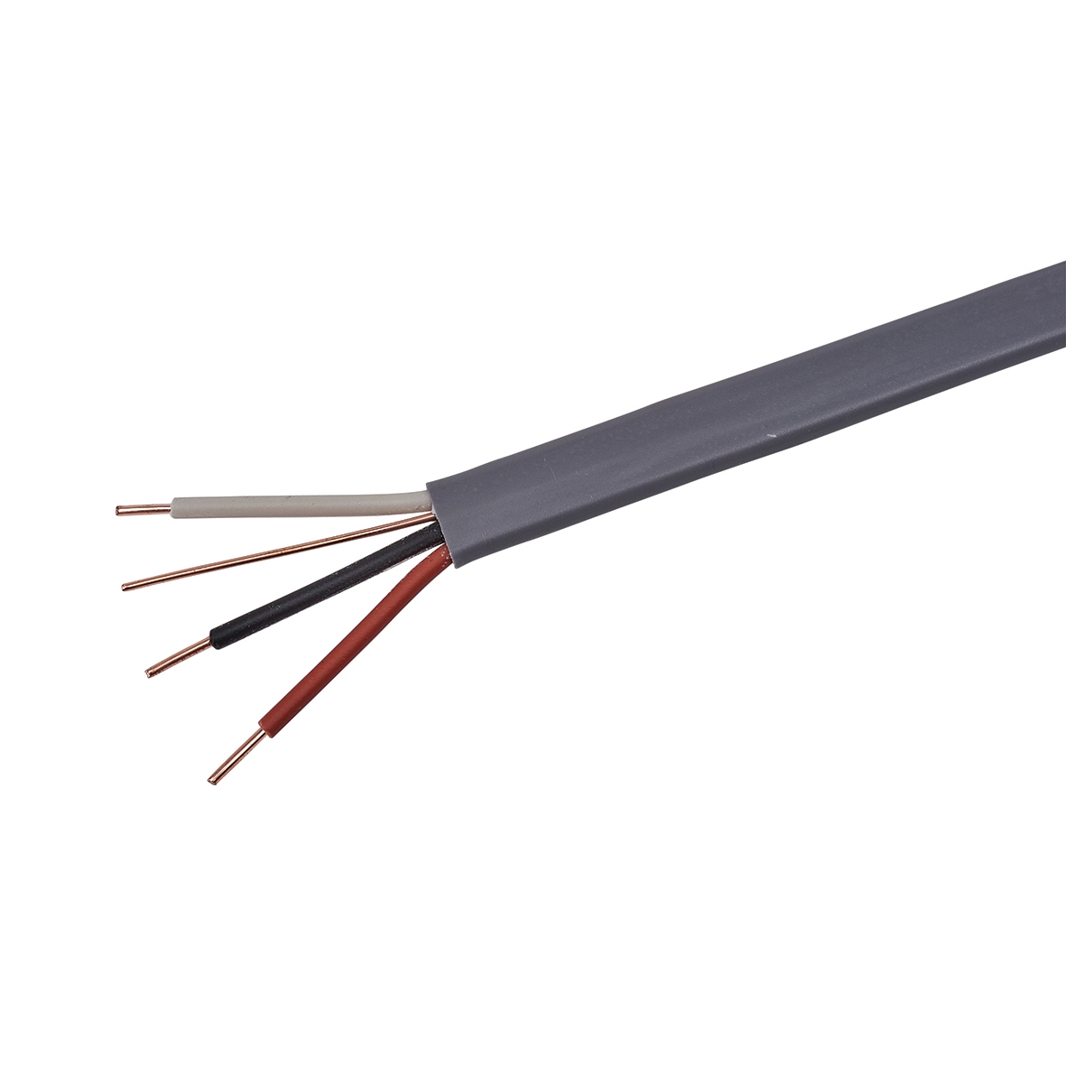 6243Y 3 Core & Earth Cable - 3 Core - 1.5mm - 100m - Grey 604954