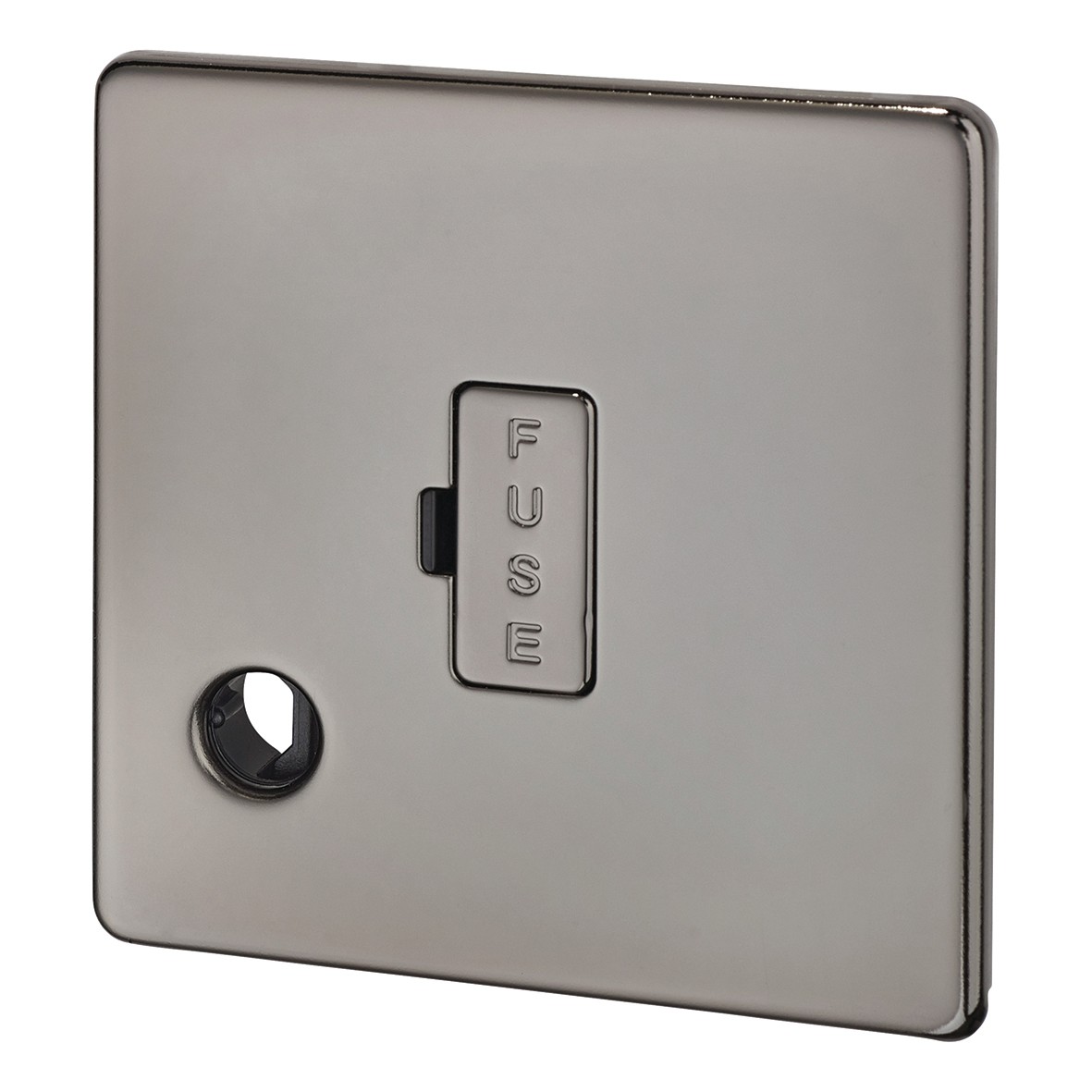 BG Screwless Flatplate 13A Fused Unswitched Connection Unit with Cable 606501