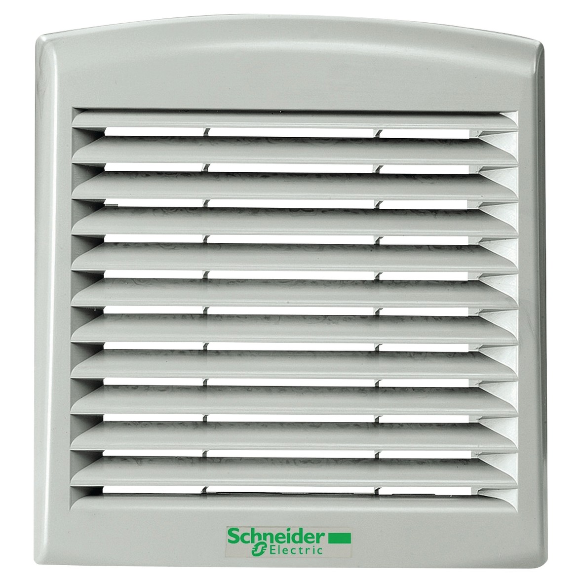 Schneider ClimaSys Outlet Grille Cut-Out 125 x 125mm - Grey 621482