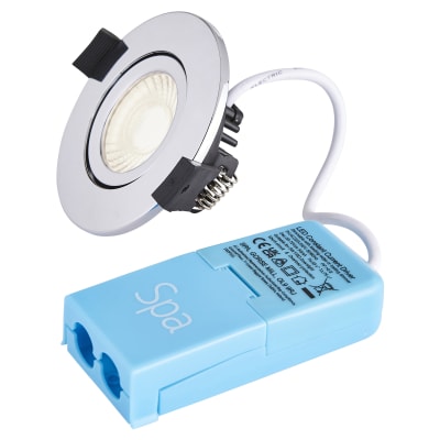 Forum Spa Como 5W IP65 Fire Rated LED Adjustable Downlight - 4000K - Ch 621655