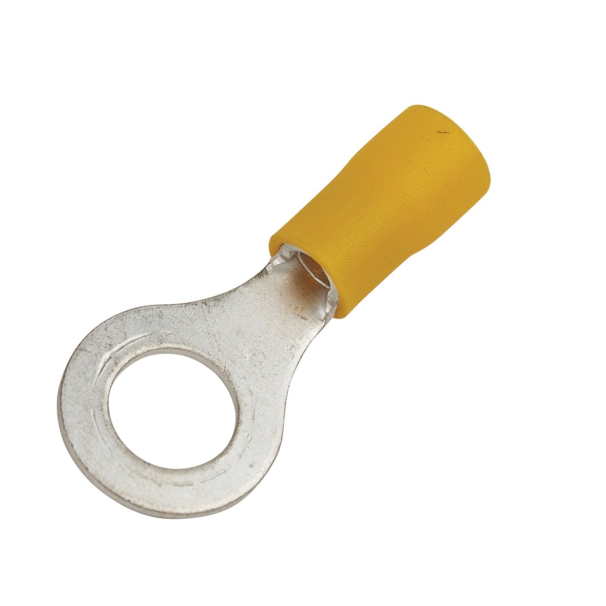 Crimp Insulated Ring - 8 - Yellow 628009