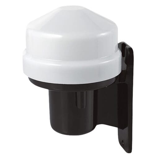 Ovia 10A Surface Mounted Photocell Sensor - IP44 - Black 630004