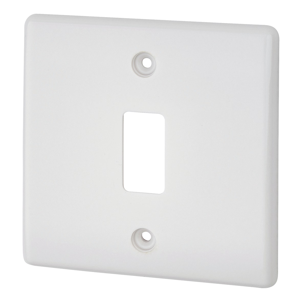 10x Grid Nexus Moulded 1 Gang Front Plate 632825