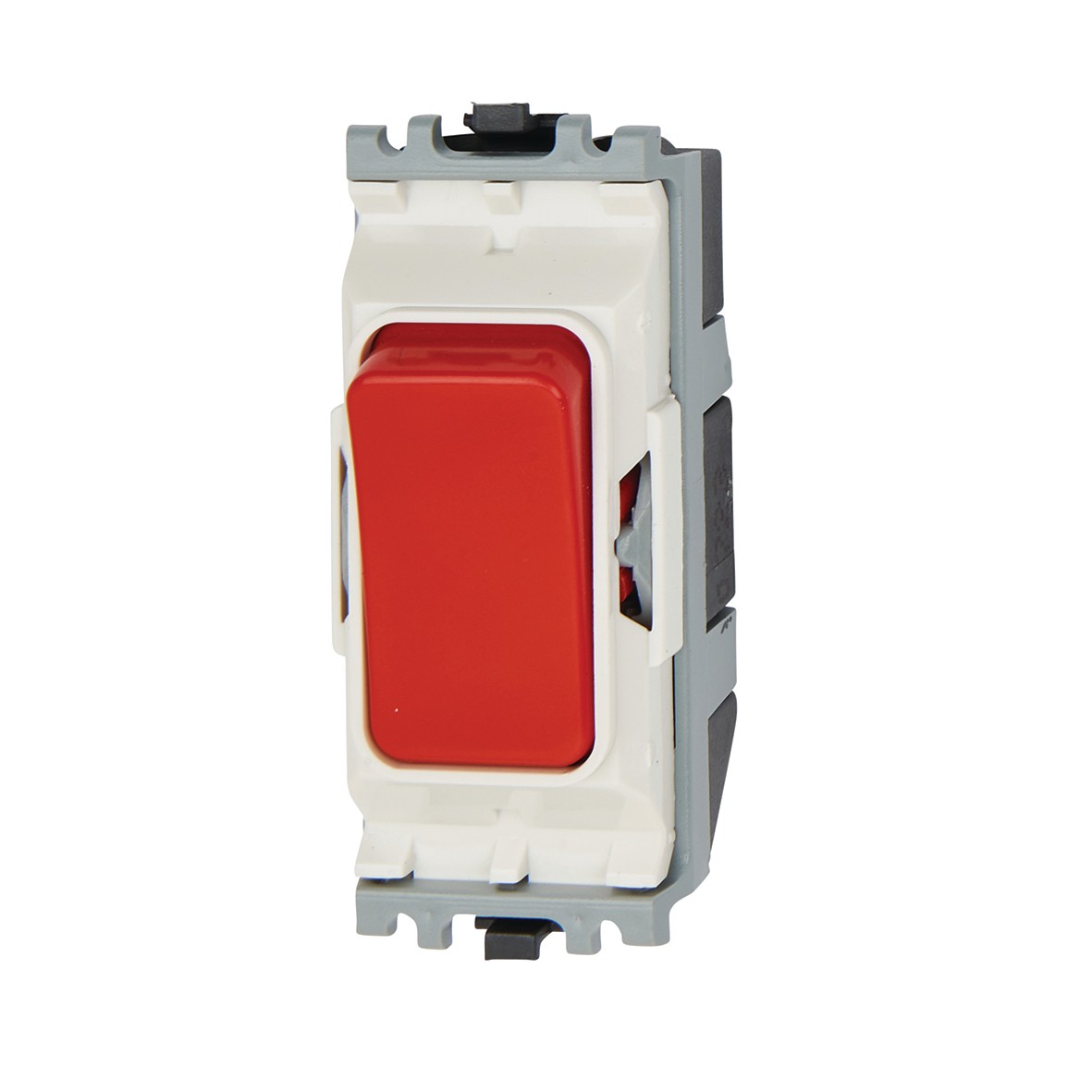 MK 20A 1 Way Double Pole Grid Switch - Red 635575