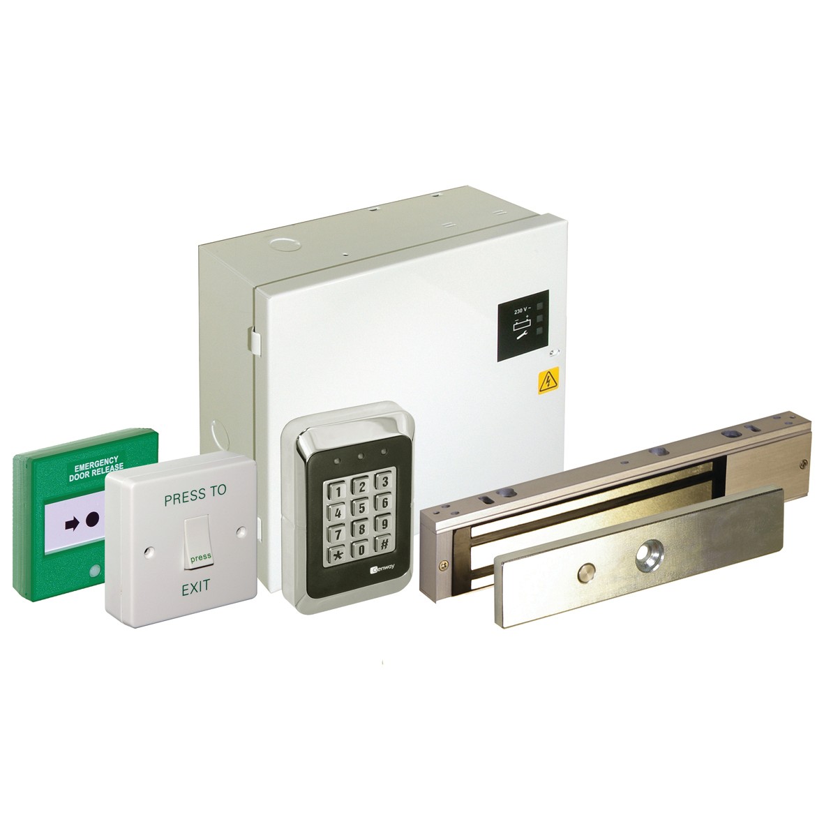 Standalone Access Control Kit with Keypad and Electro Magnetic Lock 642472
