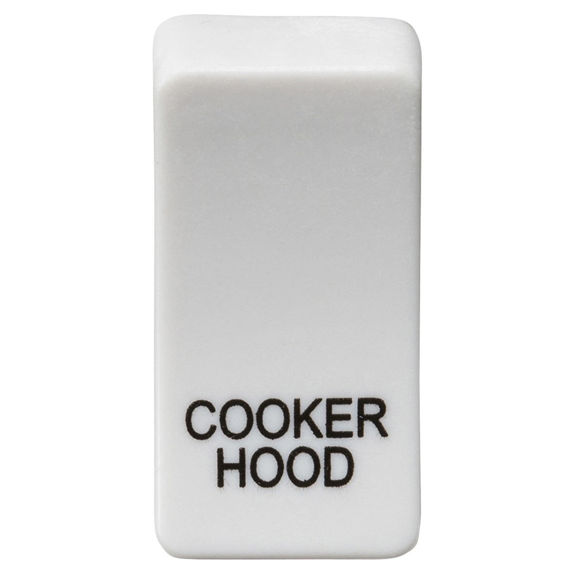 Knightsbridge Printed Metal Clad Grid Switch Rocker - Cooker Hood - Whi 644282