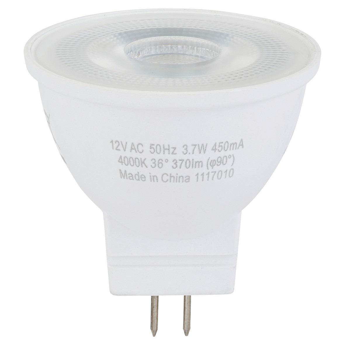 5x 3.7W MR11 LED 12V GU4 35mm (equiv 37W) - 4000K 645638