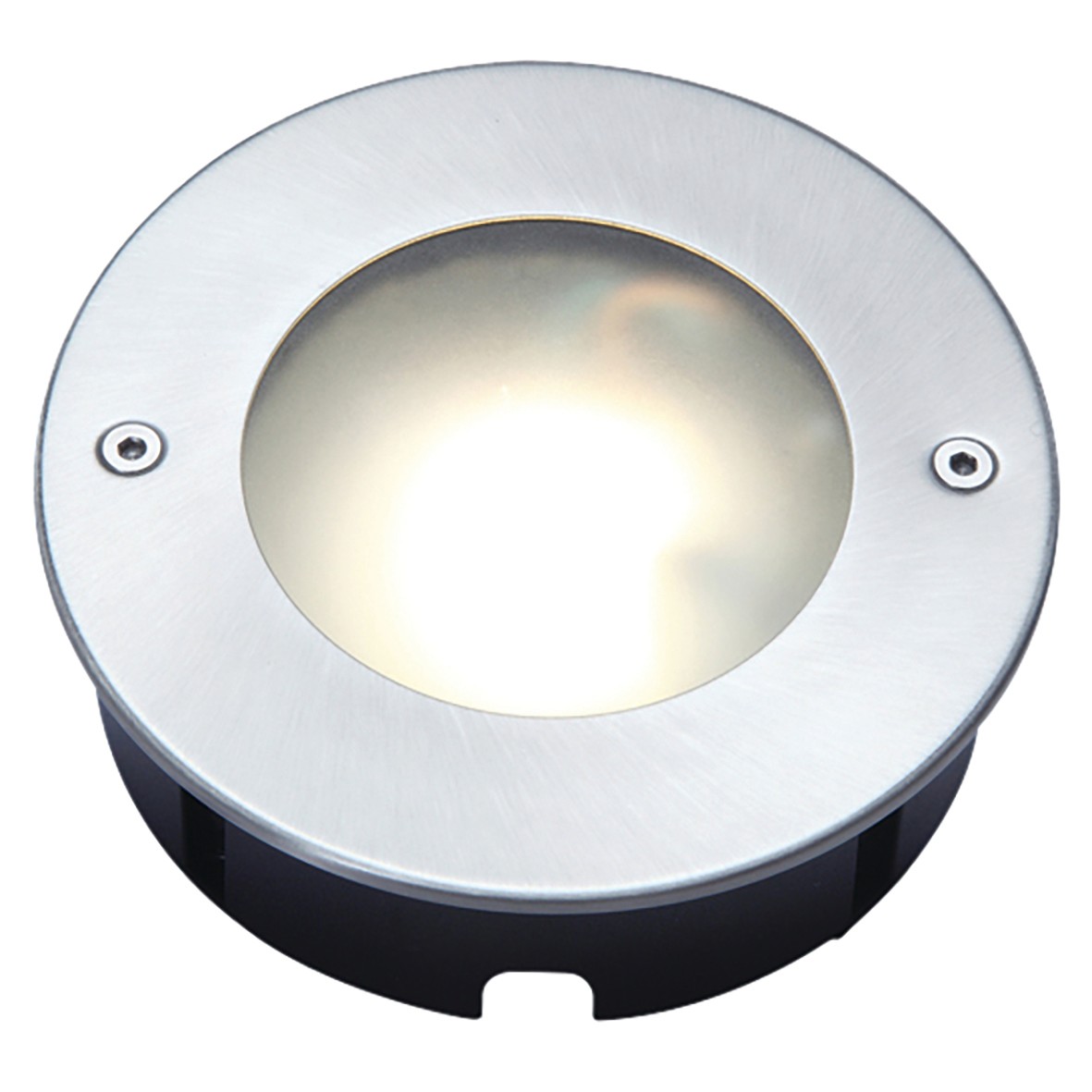 Lutec Denver Integrated LED Ground Light 1030lm IP67 - Stainless Steel 655303