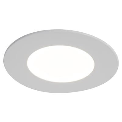 KSR Starlet 3W LED Flat Panel Downlight - 4000K Cool White - White 665289