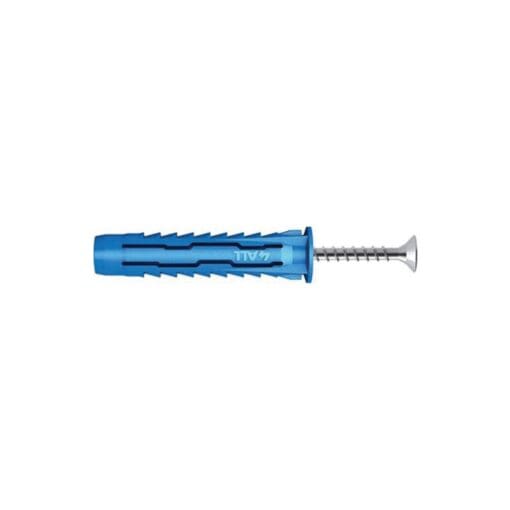 Rawlplug RAWL4ALL Nylon Plug - 8mm and Screw - Pack 50 665484