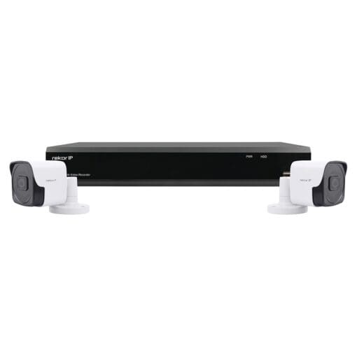 ESP Rekor IP 4 Channel POE 2MP 2 Bullet Camera Kit 1TB 666987