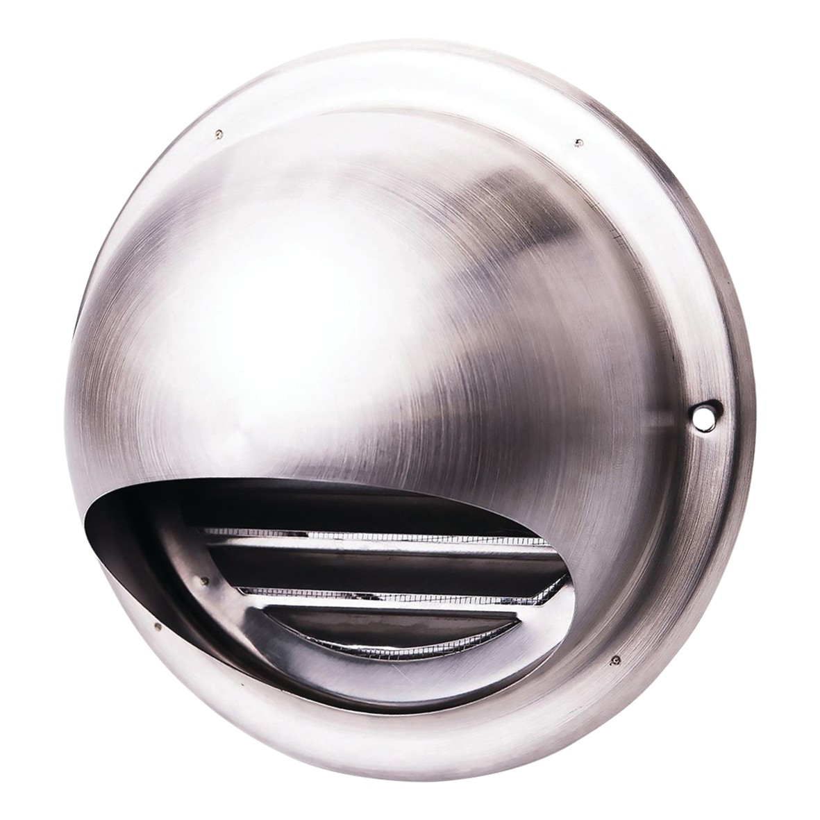 Rytons 125mm Stainless Steel Cowled Louvred Grille 668548