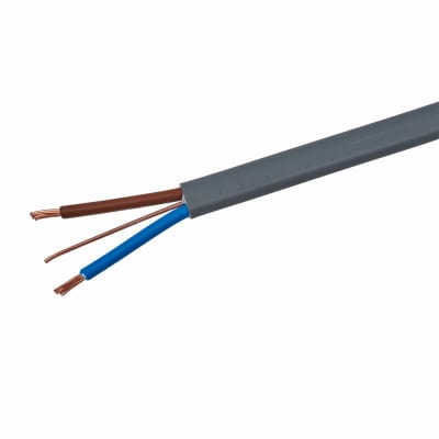 6242Y Twin & Earth Cable - 2 Core - 1.5mm - 100m - Grey 673691