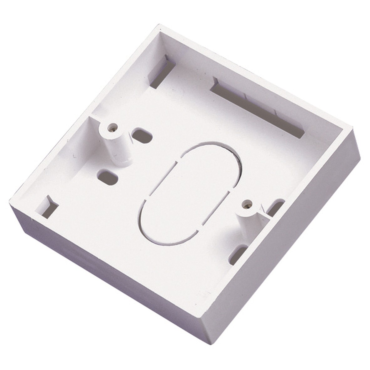 10x Backbox Single Gang White (D)32mm 673995
