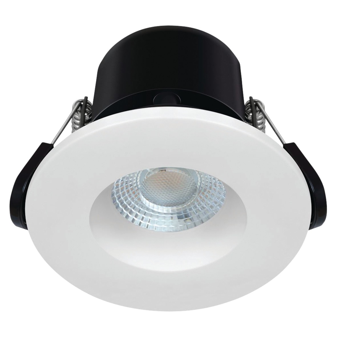 Crompton Phoebe LED Firesafe Eco IP65 6.7W Fire Rated Fixed Downlight - 675590